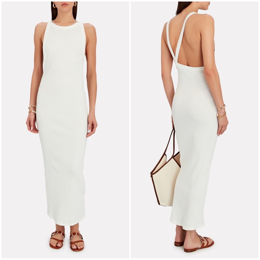 THE LINE BY K STRAPPY RIB MIDI MAXI DRESS REFORMATION MAJORELLE LPA FREE PEOPLE